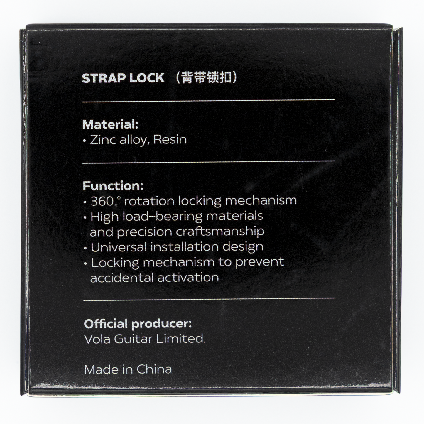 Vola Premium Strap Locks